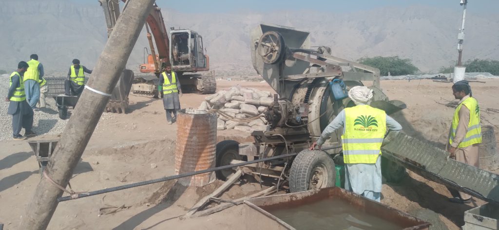 D. I. Khan New City Construction work