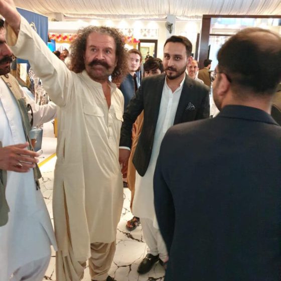 Pakistani legendary film and TV actor Ayub khosa joined us at the #Quetta Expo