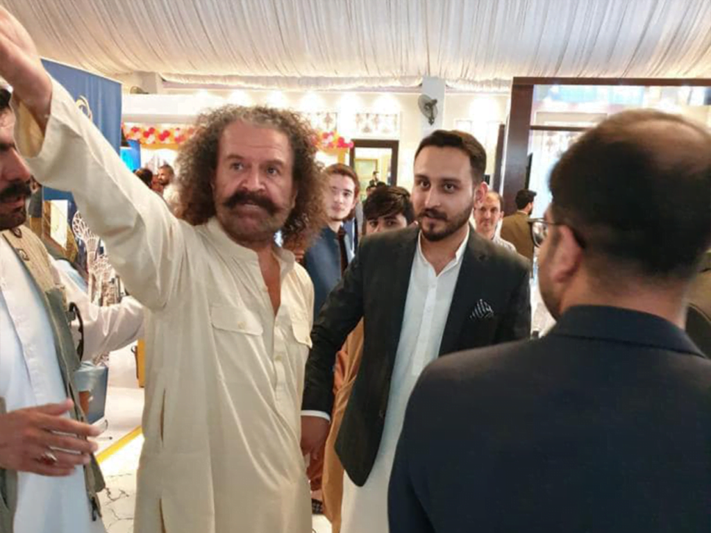 Pakistani legendary film and TV actor Ayub khosa joined us at the #Quetta Expo