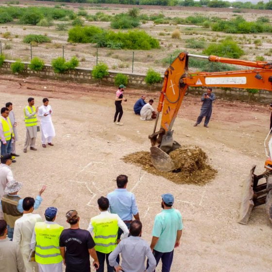 D. I. Khan New City Construction activities