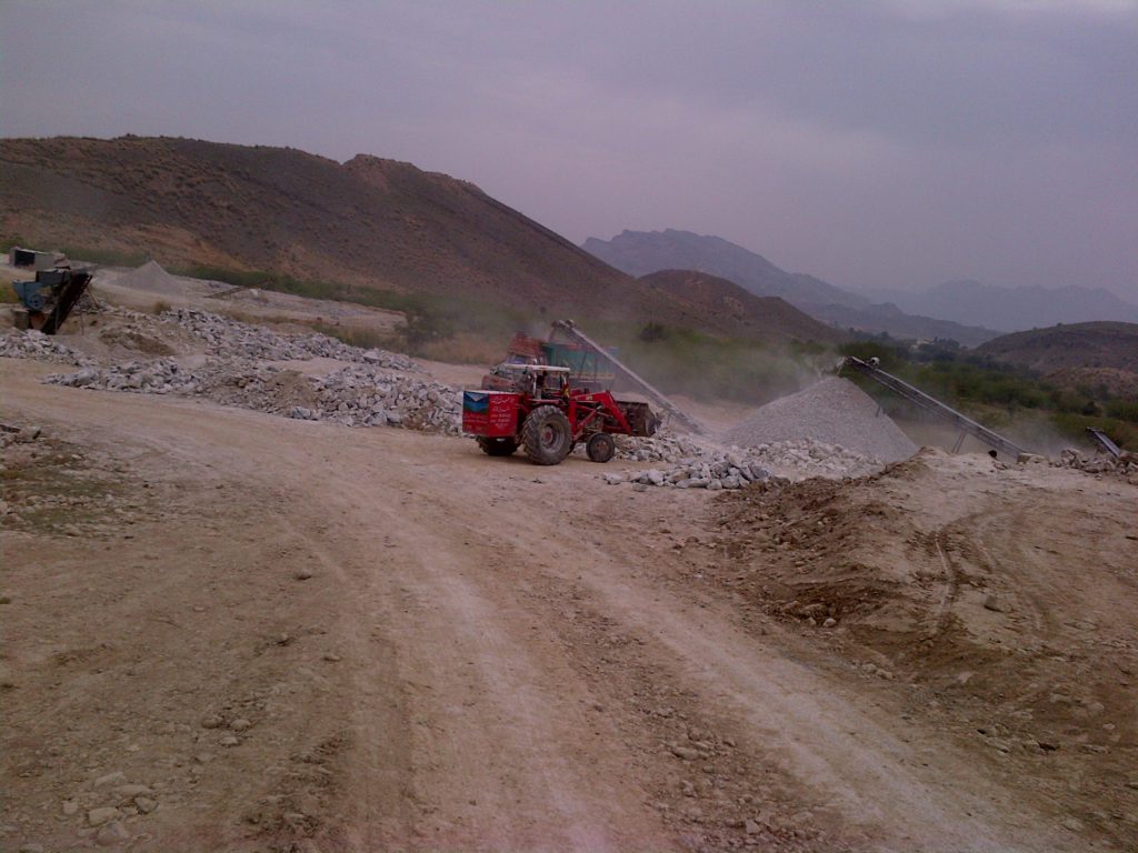Construction work in D I Khan New City