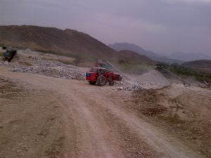 Construction work in D I Khan New City