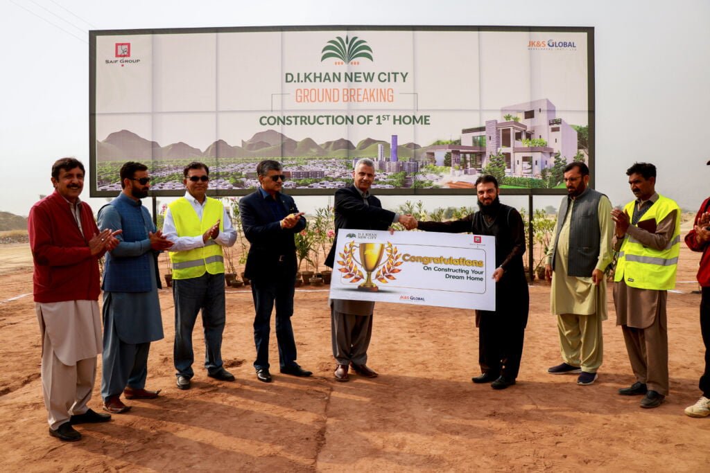 D. I. Khan New City ground breaking ceremony