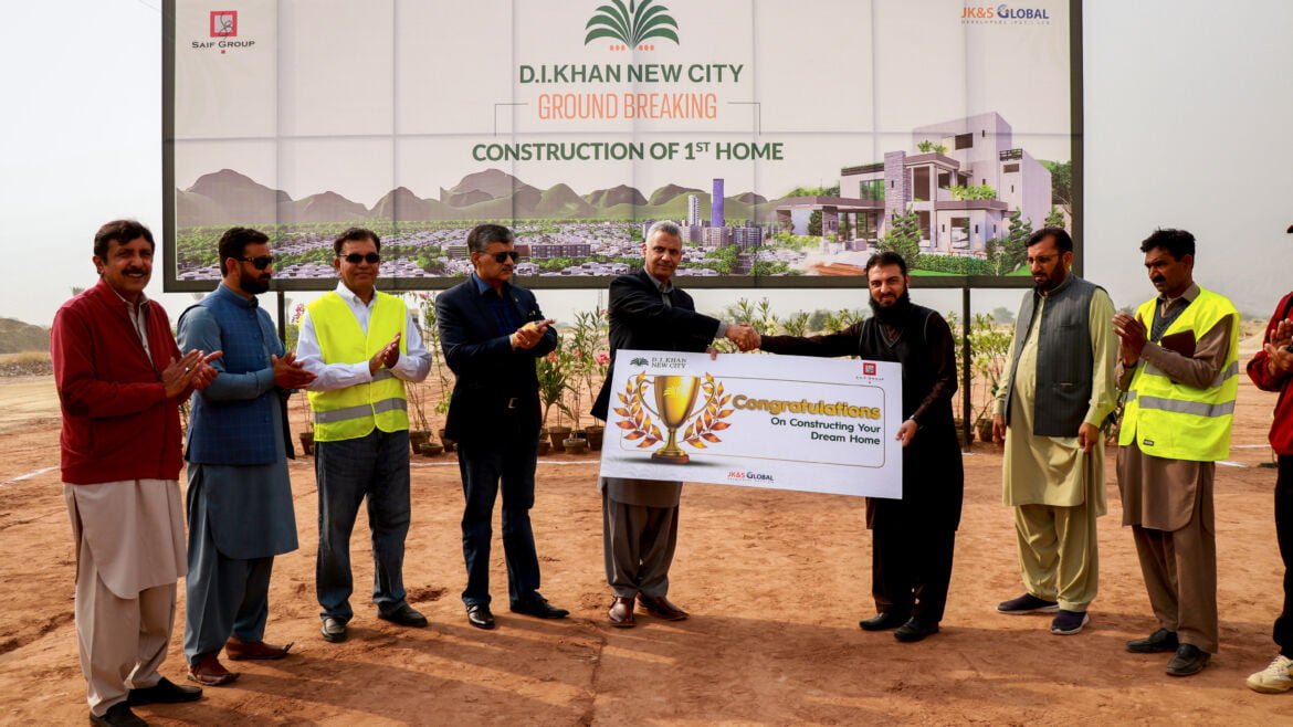 D. I. Khan New City ground breaking ceremony