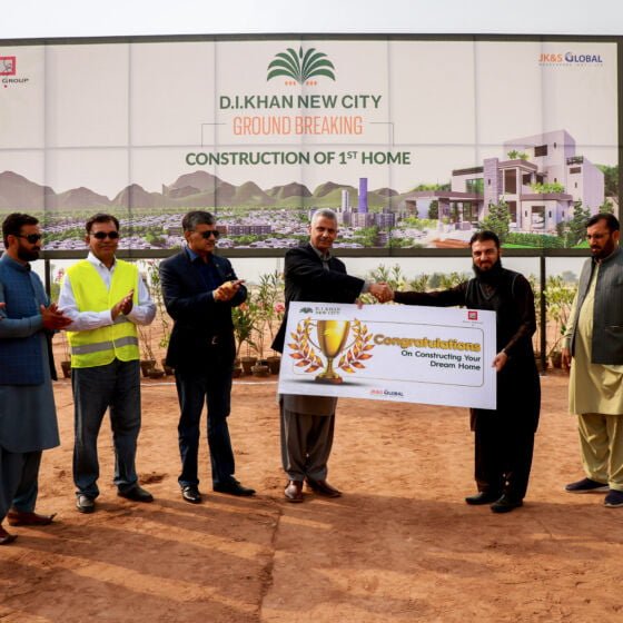 D. I. Khan New City ground breaking ceremony