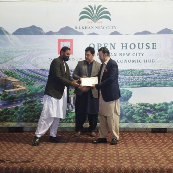 JK Marketing organized an open house for D. I. Khan New City