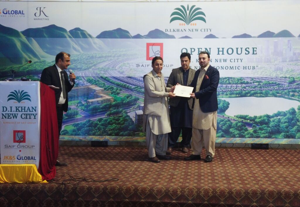 JK Marketing organized an open house for D. I. Khan New City
