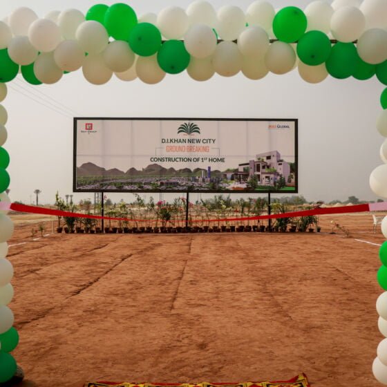 D. I. Khan New City ground breaking ceremony