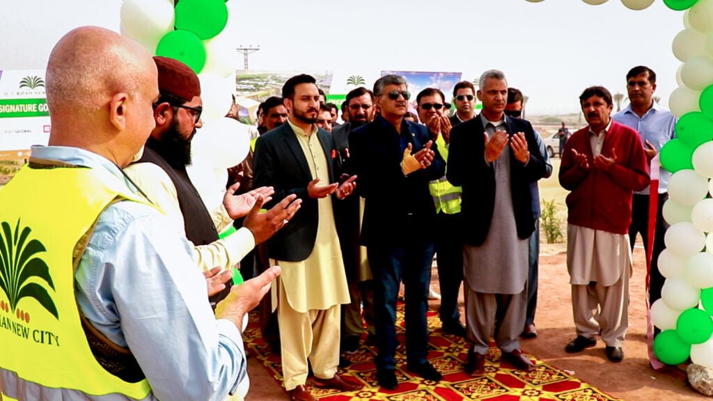 D. I. Khan New City ground breaking ceremony