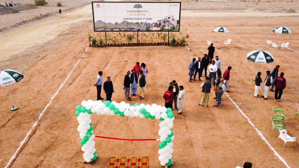 D. I. Khan New City ground breaking ceremony
