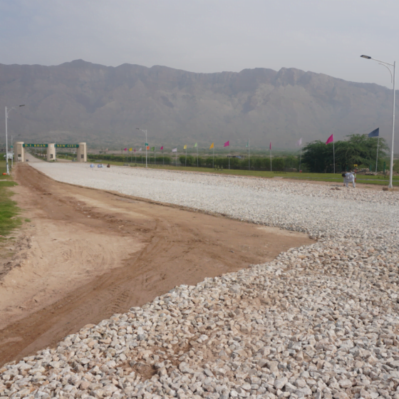 D. I. Khan New City road construction