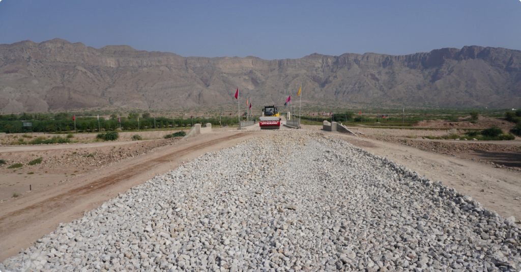 D. I. Khan New City road construction