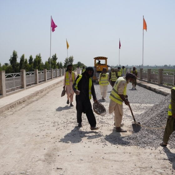 D. I. Khan New City road construction