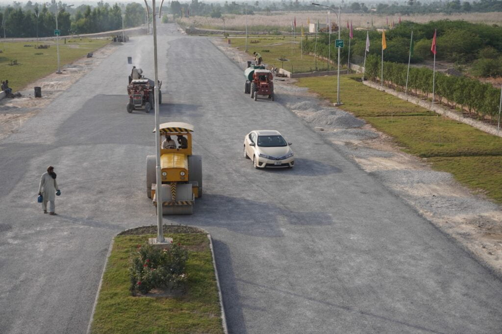 DIKNC Road construction