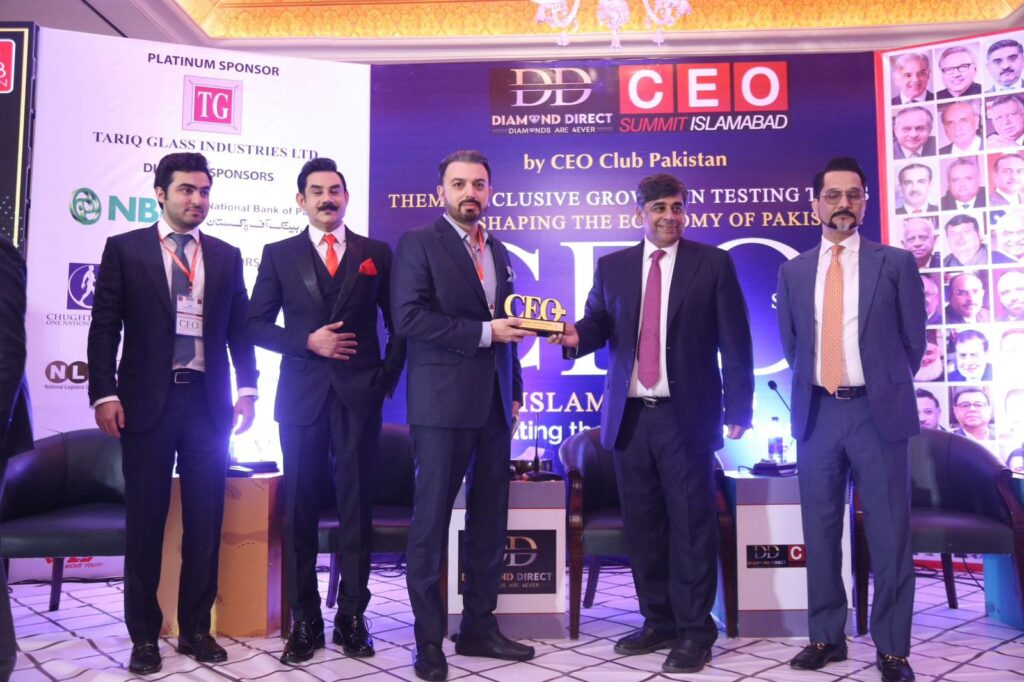 Chairman, Mr. Jehangir Saifullah Khan, has been honored with the prestigious CEO Leadership Award.