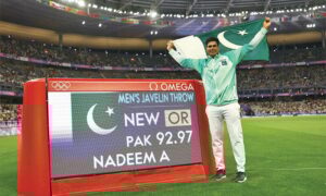Pakistan Celebrates as Arshad Nadeem Makes History at Paris Olympics