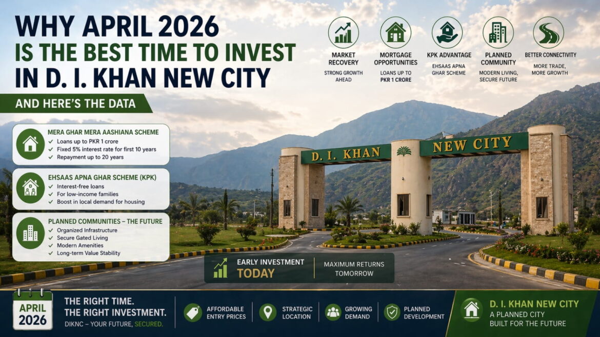 Why April 2026 Is the Best Time to Invest in D. I. Khan New City