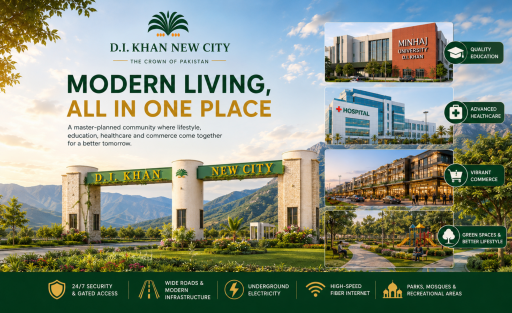 A Complete Lifestyle at D. I. Khan New City